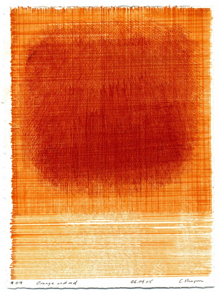 Drawing Orange and red