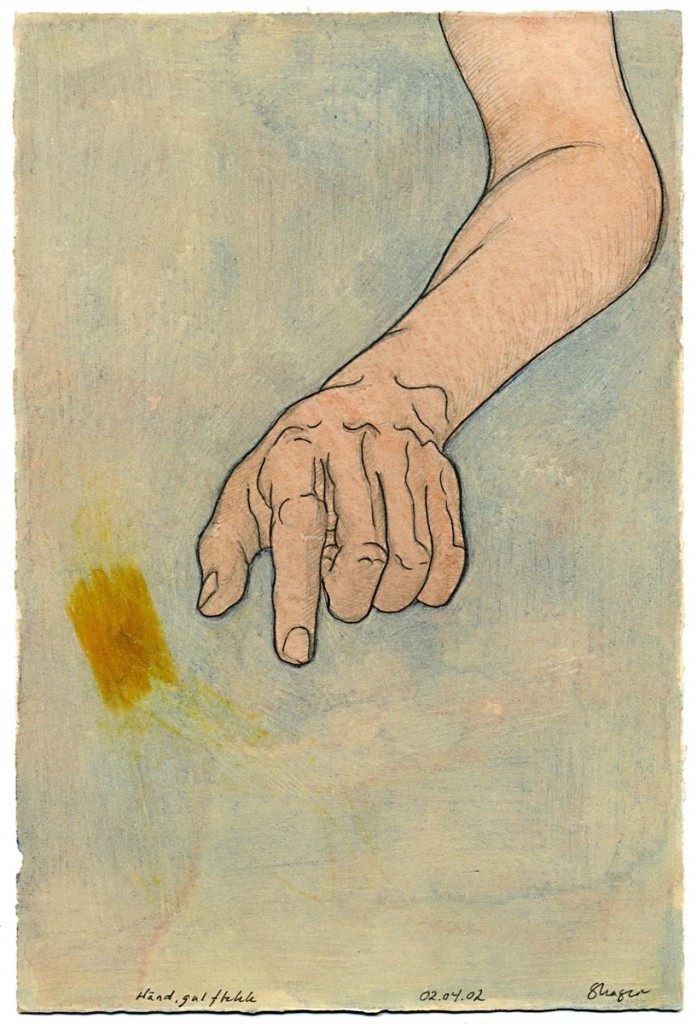 Variations Hand yellow spot