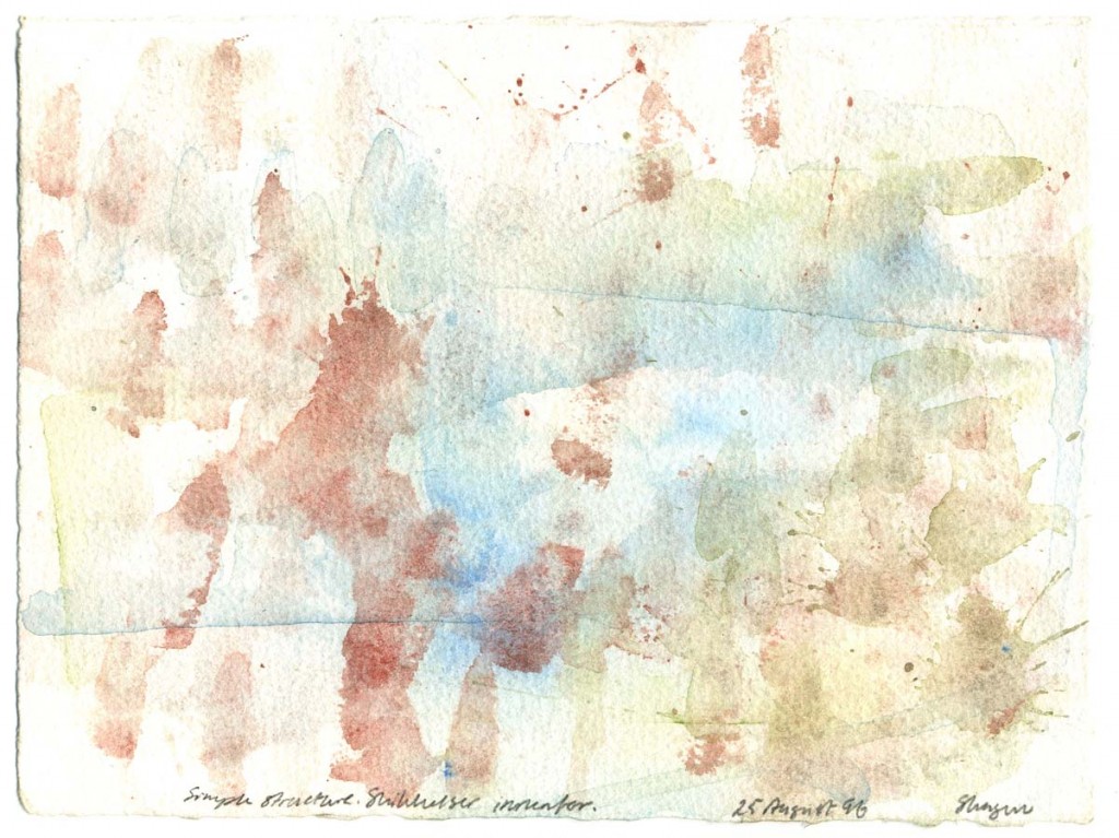 Watercolour Figures within
