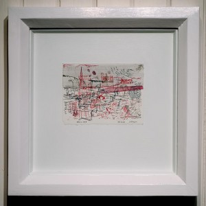 Drawing 456 or 457 framed