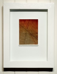 Drawing Linearfield with reds framed