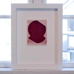 Circle and vesica with ellimini framed